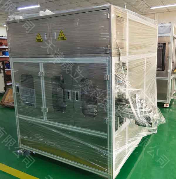 成型自動刷毛機碼盤機（料架放入32托盤）